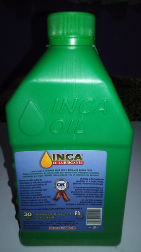 Aceite Fuera De Borda Marca Inca Tcw3 Sellado