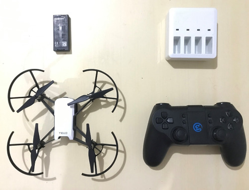 Drone Ryze Dji Tello Cámara Hd Blanco Combo Control-cargador