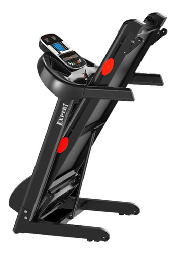 Imagen 3 de 7 de Caminadora eléctrica Expert Fitness 3hp con pulsómetro 220V negra