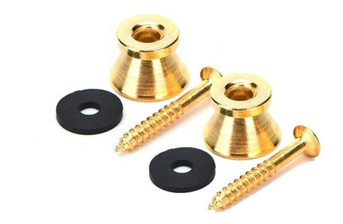 Pins Sujetador Para Correas De Instrumentos Dorado (par)