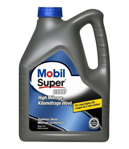 Aceite Mobil Super 2000 5w20 Semisintético 4 Litros