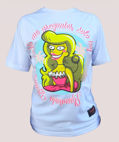 Remera Muñeca Stacy Malibu Los Simpsons Calidad Premium