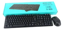 Comprar Kit Combo Teclado Y Mouse Inalámbrico Usb Pc Laptop Español
