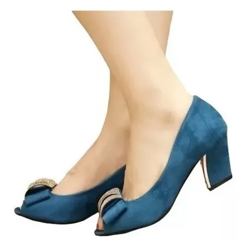 Sapato veludo hot sale