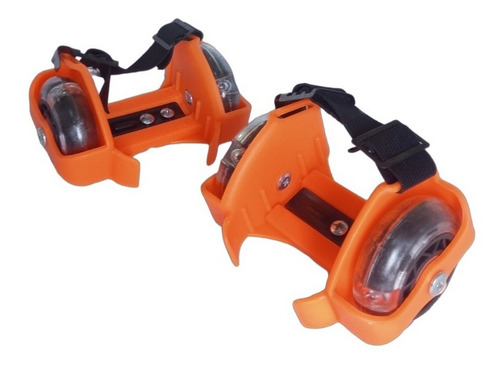 Imagen 10 de 10 de Patines Ajustables 2 Ruedas Con Luces Led Multicolor