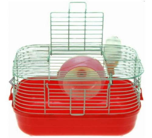 Gaiola Transporte Hamster Popstar Completa Com Alça