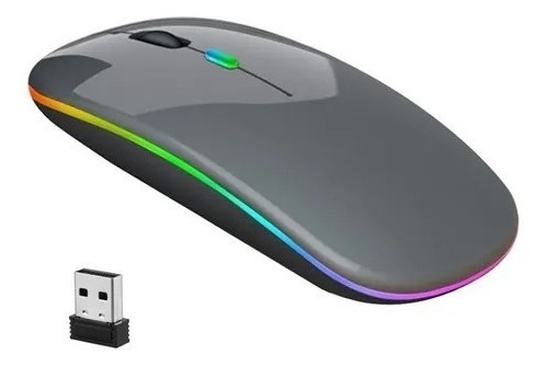 Mouse Inalámbrico 2.4g Silencioso Recargable Receptor