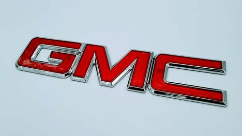 Gmc Emblema Rojo 