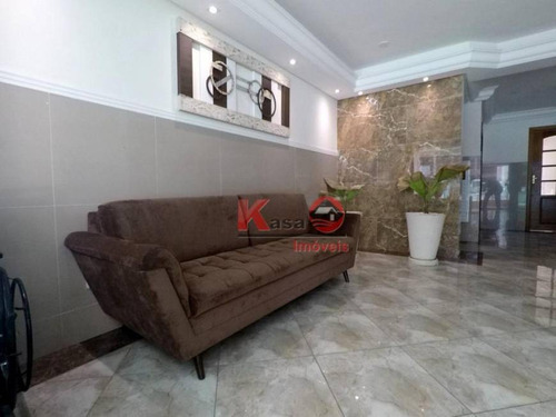 Imagem 26 de 27 de Cobertura Com 3 Dormitórios À Venda, 150 M² Por R$ 680.000,00 - Tupi - Praia Grande/sp - Co0220