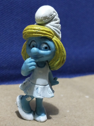 Pitufina Los Pitufos Peyo Ojos Azules (Usado)