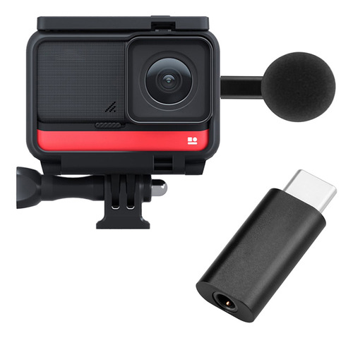 Adaptador De Micrófono Insta360 One R Adaptador De Audio De