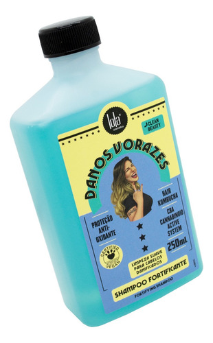 Lola Cosmetics Danos Vorazes Shampoo + Leave In Reparador 3c