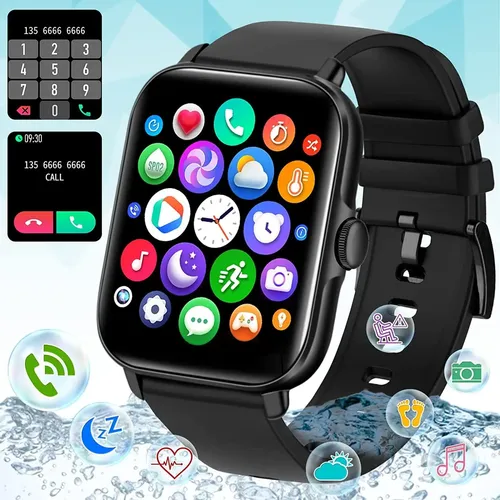 Watchiee Reloj Inteligente, Reloj De Fitness Con Monitor De