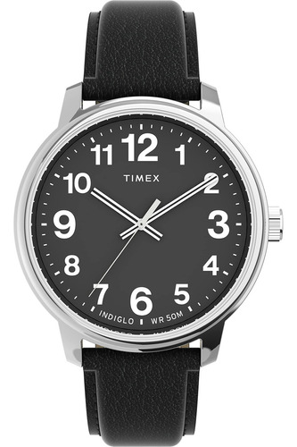 Timex Easy Reader - Reloj Con Correa De Piel Para Hombre 1