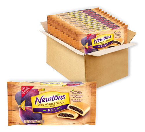 Newtons - Galletas De Higo 100% De Grano Entero Suaves Y Mas