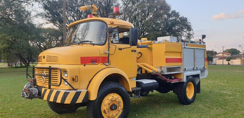 Mercedes 1317 4x4 Ano 1989 Bombeiro Combate Incendio