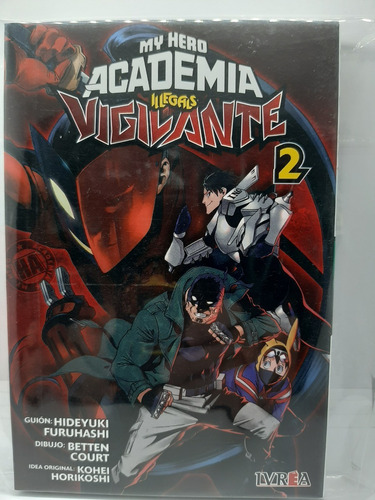 Manga My Hero Academia Illegals Vigilante Tomo 2