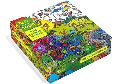 Rompecabezas The Gnomes Homes 1000pza - Magic Puzzle Company