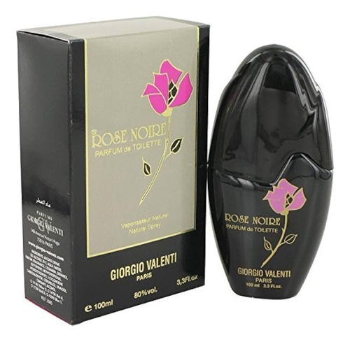 Perfume Rosa Negra Rose Noire Giorgio Valenti Dama Original