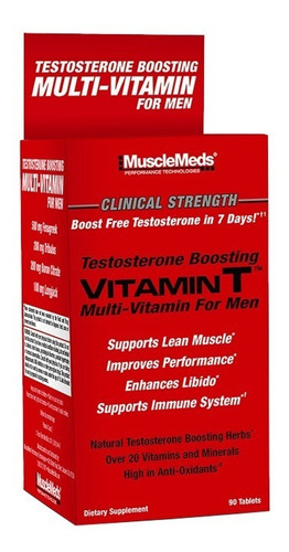 Musclemeds Multi Vitaminico Testo Boosting 90 Tab Carnivor