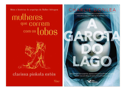 Kit Mulheres Que Correm Com Lobos + Garota Do Lago Lacrado
