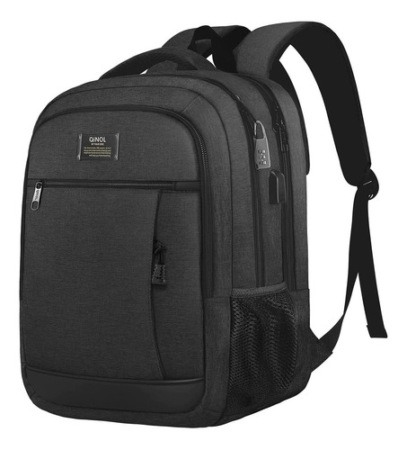 Bolso Morral Espacioso Grande Impermeable Puerto Usb 