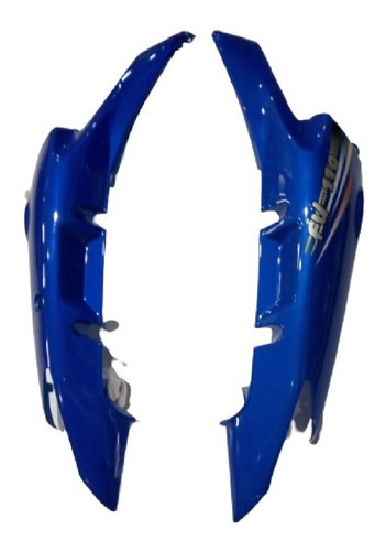 Lateral Bajo Asiento Gilera Futura Juego Azul Ourway