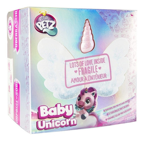 Club Petz - Baby Unicorn Cuida A Tu Unicornio Mágico E.full