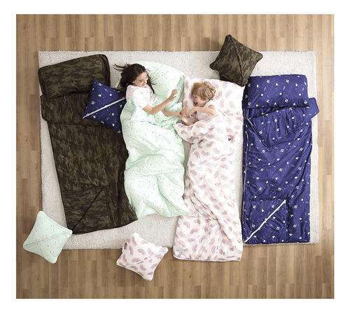 Brielle Home Saco De Dormir Plegable Y Ligero Para Niños, Sa