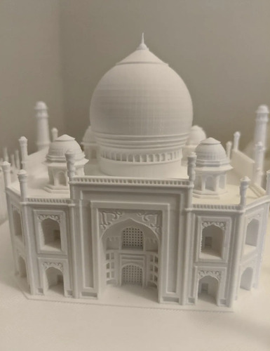 Taj Mahal Maqueta A Escala - Mediana