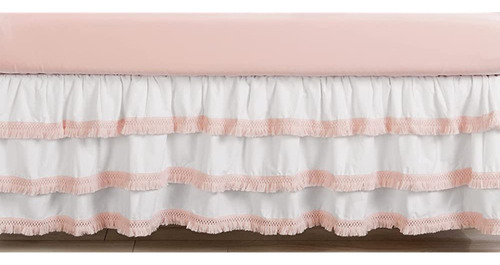 Sweet Jojo Designs Boho Bohemian Girl Baby Baby Bed Skirt Nu