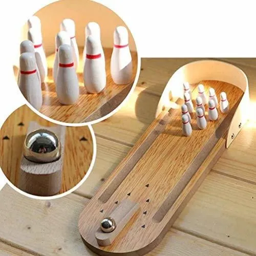 Juego Bolo Madera Para Niños