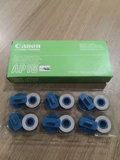 Corrector Maq Escribir Canon Ap15 Boton Azul Cover Up
