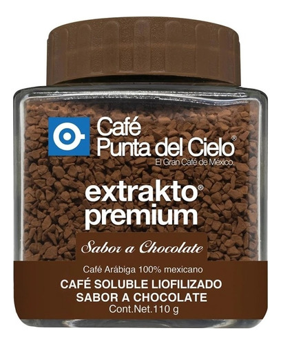 Café Punta Del Cielo Instantáneo Extrakto Premium Chocolate