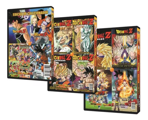 Dvd Dragon Ball Z Todos Os Filmes + Especiais + Ovas Dublado