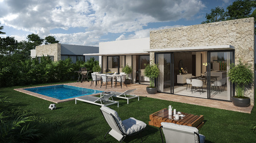 Imagen 2 de 9 de Villas Privadas 2hab Listos 2026 C/area Social, Cancha Tenis, Piscina, Parque Infantil, Bbq Y Mas En Bavaro - Punta Cana
