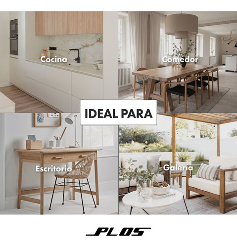 Silla Comedor Terraza Bar Cocina Aprilia Set X4 Plos Negro