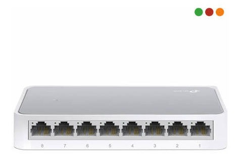 Switch 8 Puertos 10/100 Tp-link Tl-sf1008d