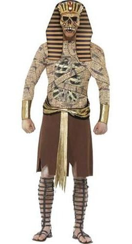 Disfraz Talla M Para Hombre De Faraón Zombie Halloween