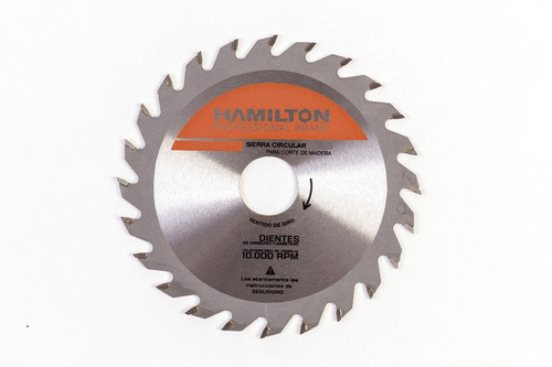 Disco Sierra Circular Hamilton Madera 115 Mm Z24 Ss1124