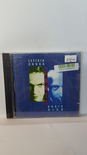 Cd Letícia Coura - Canta Boris Vian