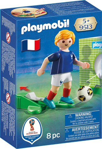 Playmobil 9513 Jugador Fútbol Francia !!