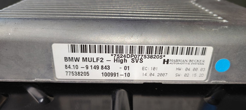 Modulo De Control Temático De Bluetooth Para Bmw X5 X6 07-13 (Usado)