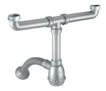 Comprar Sifon Desagüe De Cocina Para Bacha Doble Awaduct 7207