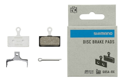 Almofadas duráveis de resina alpina Shimano G05a Deore Xt Slx