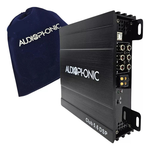 Modulo Processador Audiophonic Club 5.6 5 Canais 850w Cor Preto