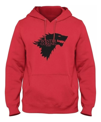 Buzo Canguro Game Of Throne, Abrigo Para Adulto Rojo Unisex