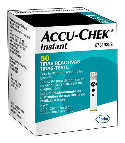 Tiras Reactivas Instant Accu Chek Caja 50 Und En Oferta