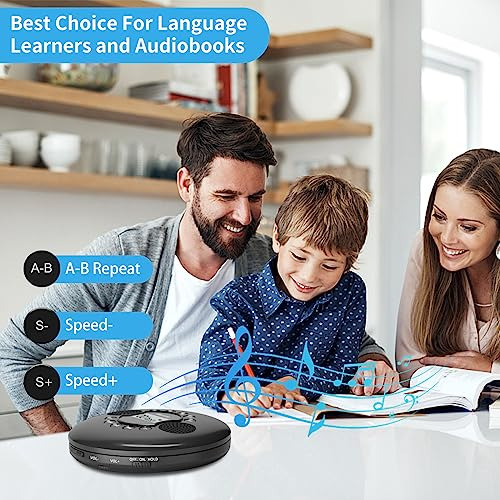 Pack De Cd Player Portable Con Alta Calidad De Sonido