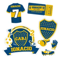 Comprar Kit Imprimible Fútbol Boca Juniors